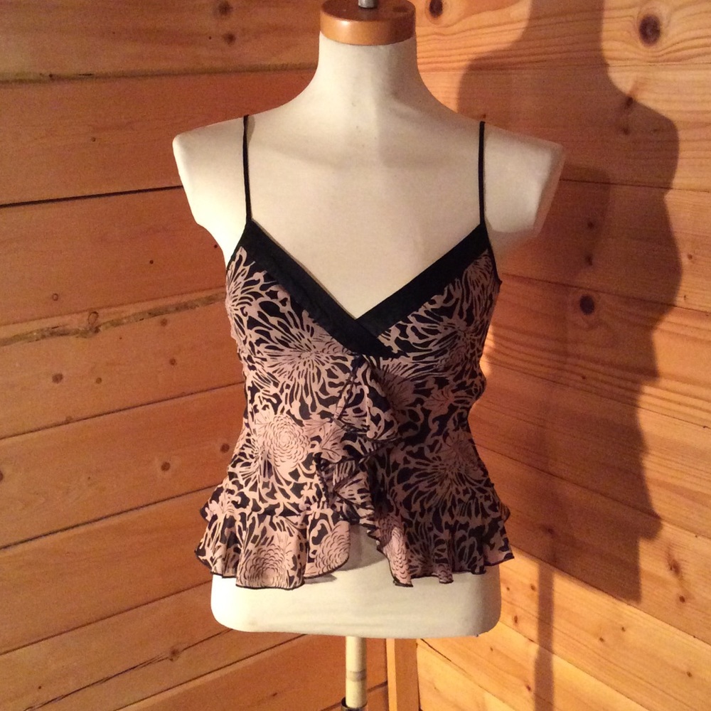 3/$15 Bebe Floral Print Top Size XS
